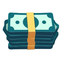 Stack of money icon